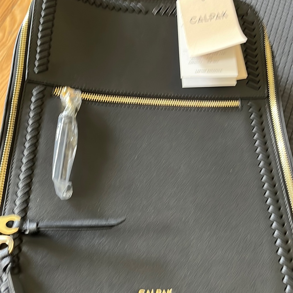 CALPAK KAYA BLACK LAPTOP BOOK BAG BACKPACK